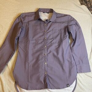 The North Face Purple Casual Button Down Shirt